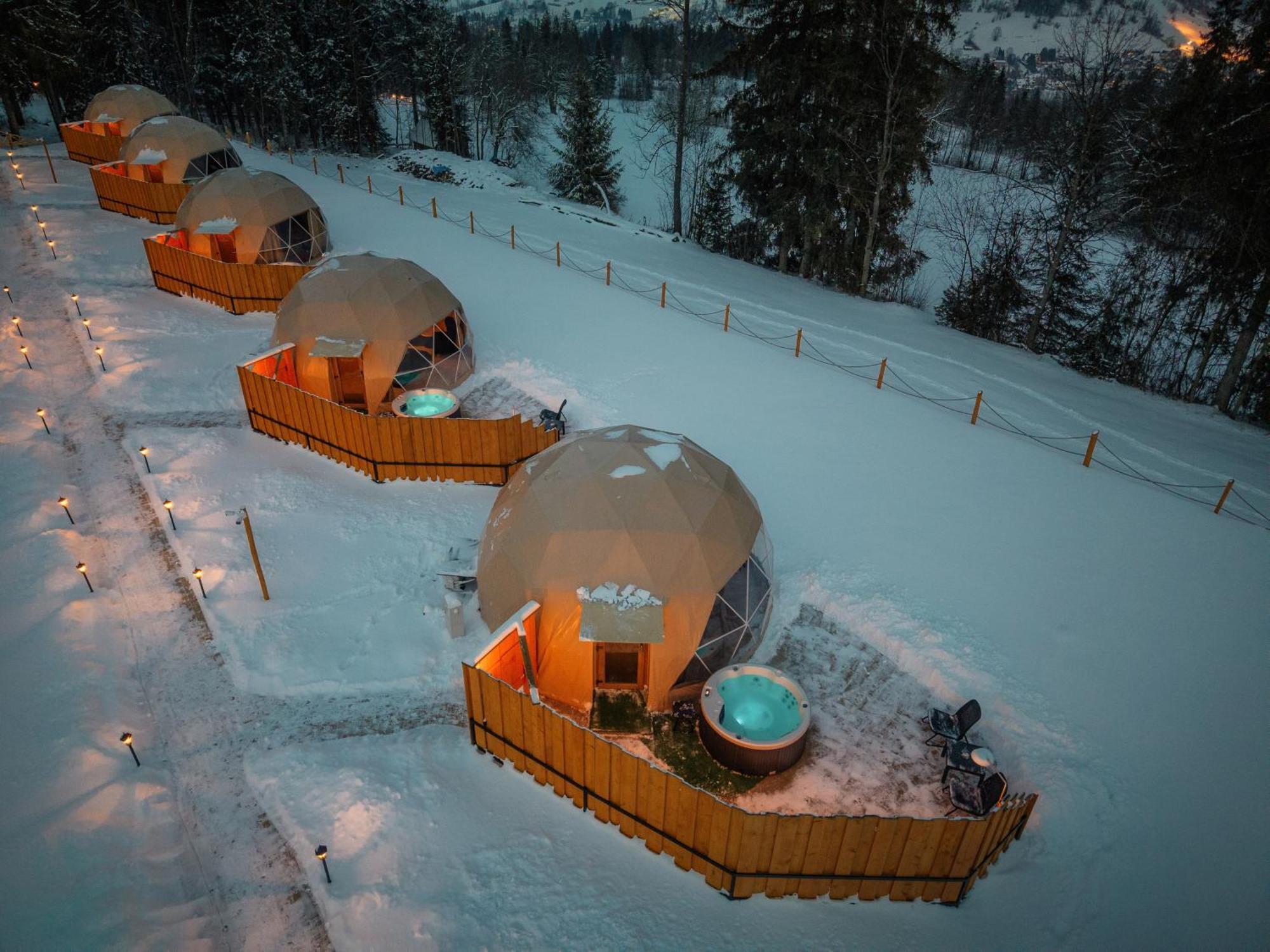 Hotel Diamond Glamp & Jacuzzi Zakopane Exterior foto